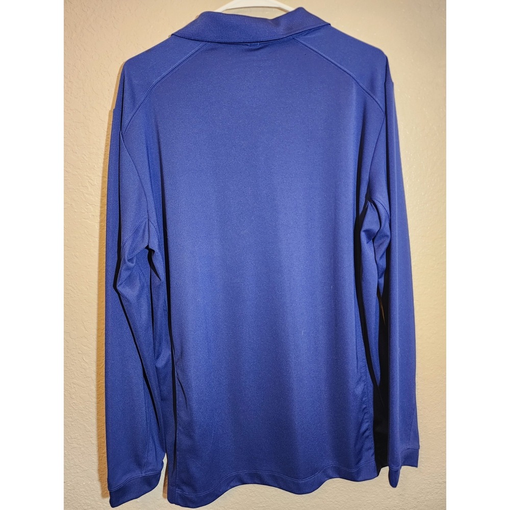 Nike Golf Tour Performance Dri-Fit Men's Polo Shirt Blue Size Large L - Picture 2 of 6